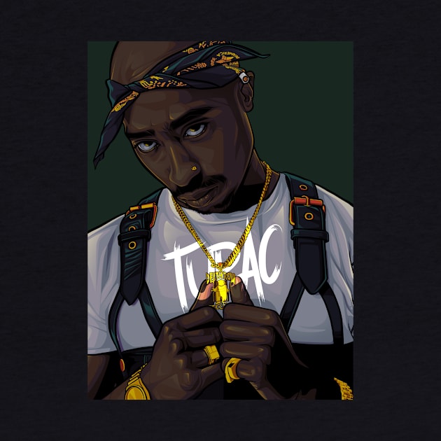 Legendary pac rapper by Street Style (Print Designer)